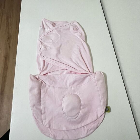 Nested Bean Zen Swaddle Classic Soft Pink Cotton Size 0-6 Months 7-18 lbs - Picture 7 of 12